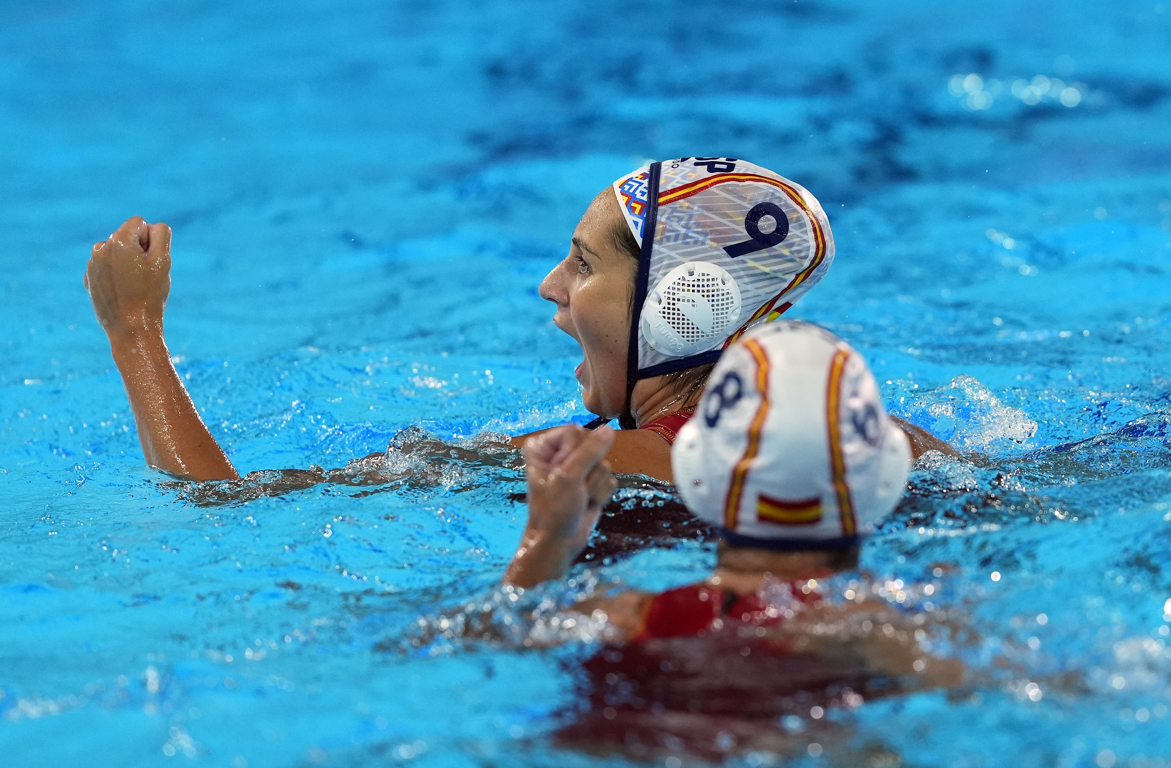 Imagen de un partido de Waterpolo