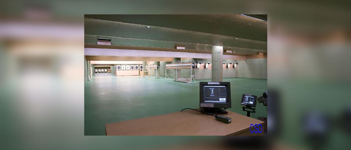 Sala de Tiro olímpico Centro de Alto Rendemento do Consello Superior de Deportes, Madrid