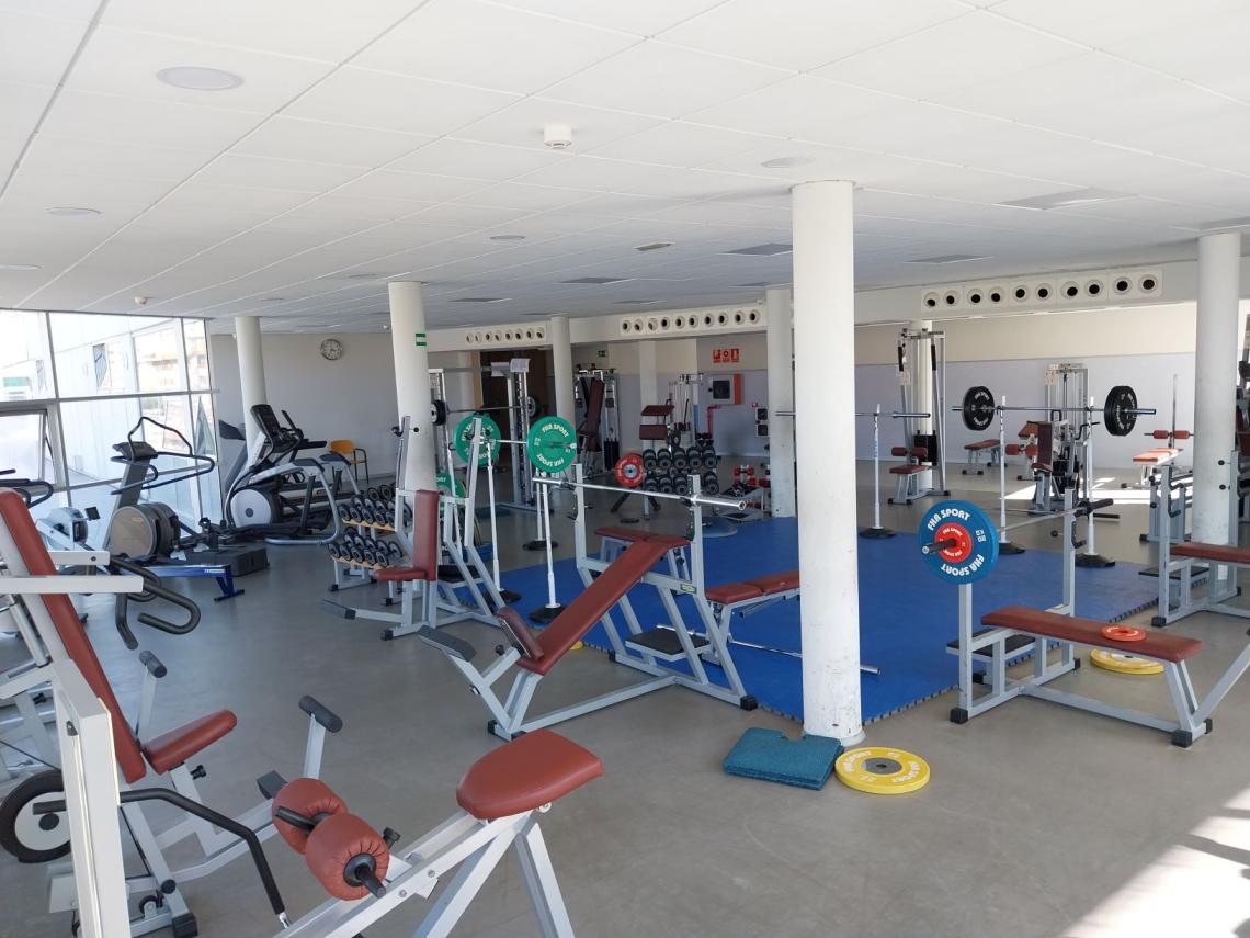 Imaxe do interior do Ximnasio 